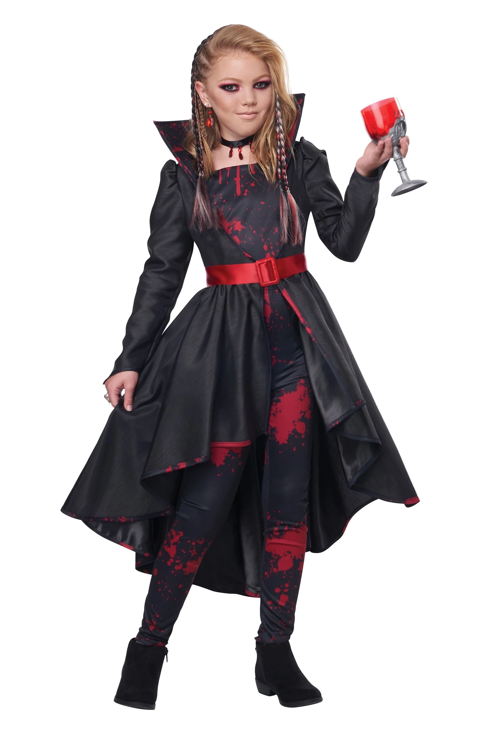 California Costume Collection Girl's Bad Blood Costume 1 California Costume Collection Girl's Bad Blood Costume