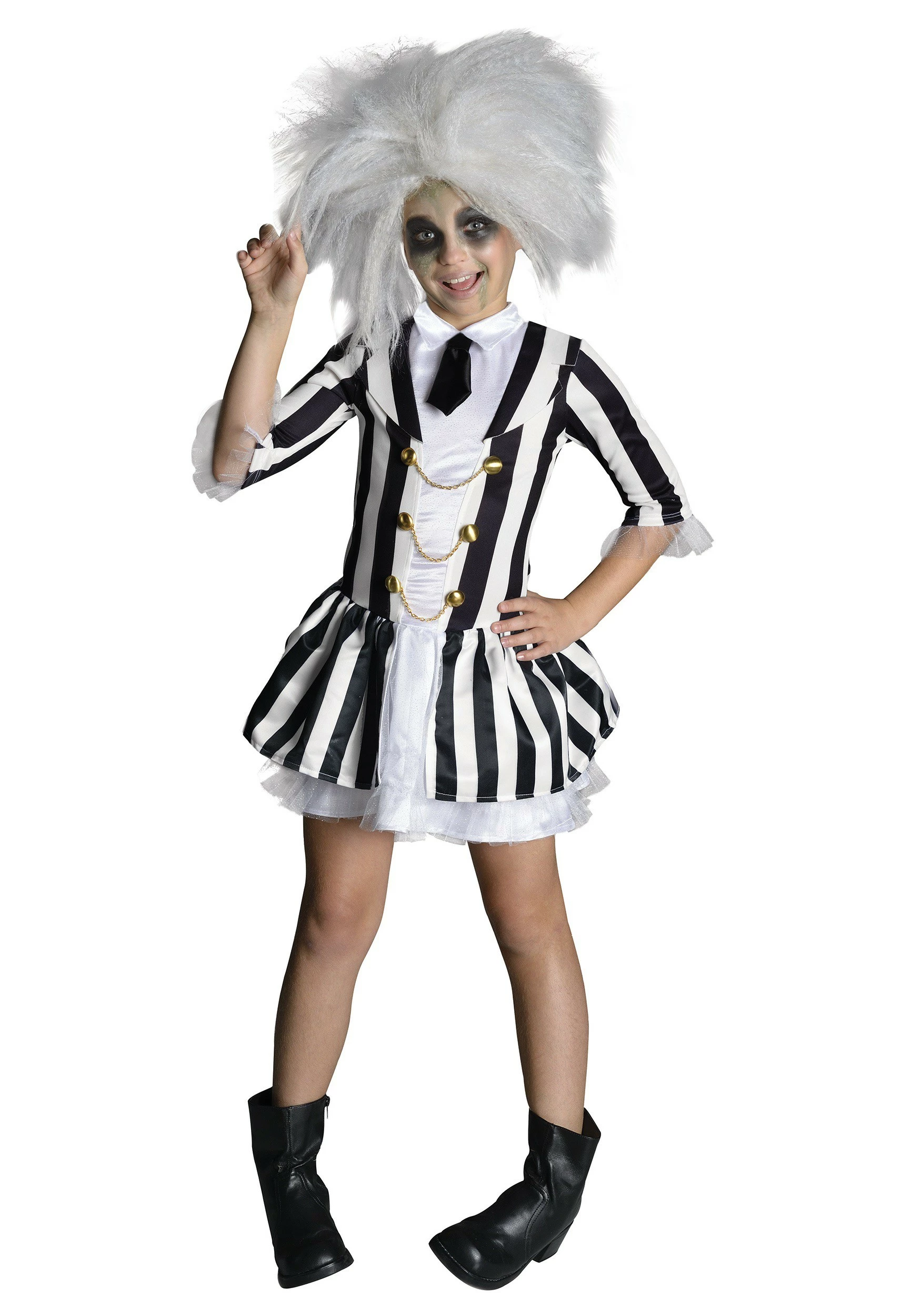 Rubies Costume Co. Inc Girls Beetlejuice Costume 1 Rubies Costume Co. Inc Girls Beetlejuice Costume