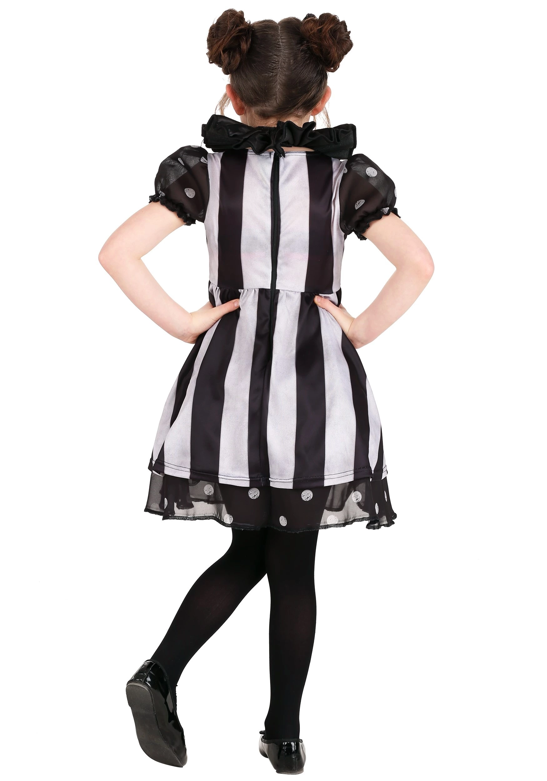 Fun Costumes Girl's Dark Circus Clown Costume 3 Fun Costumes Girl's Dark Circus Clown Costume - Image 3