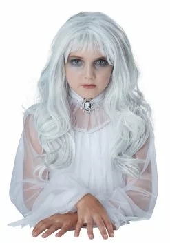 California Costume Collection Girls Ghost Wig