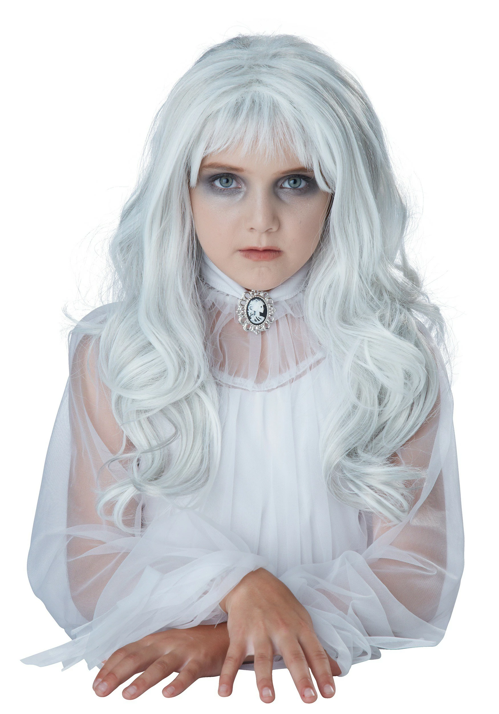 California Costume Collection Girls Ghost Wig 1 California Costume Collection Girls Ghost Wig