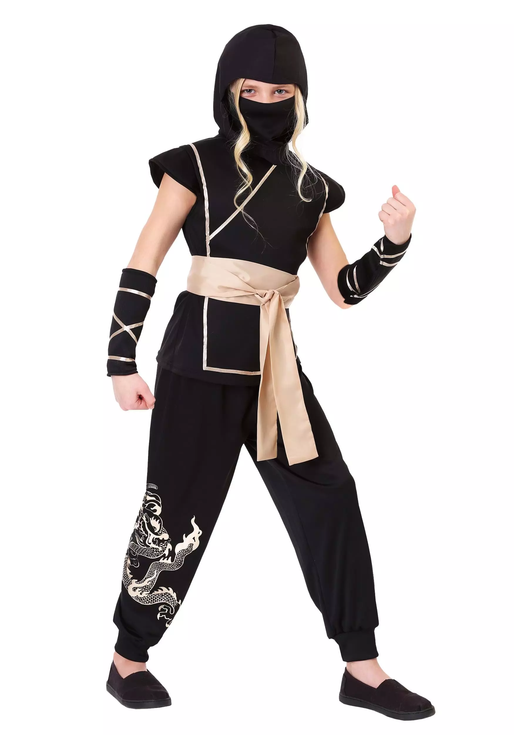Fun Costumes Girls Guardian Ninja Costume 1 Fun Costumes Girls Guardian Ninja Costume