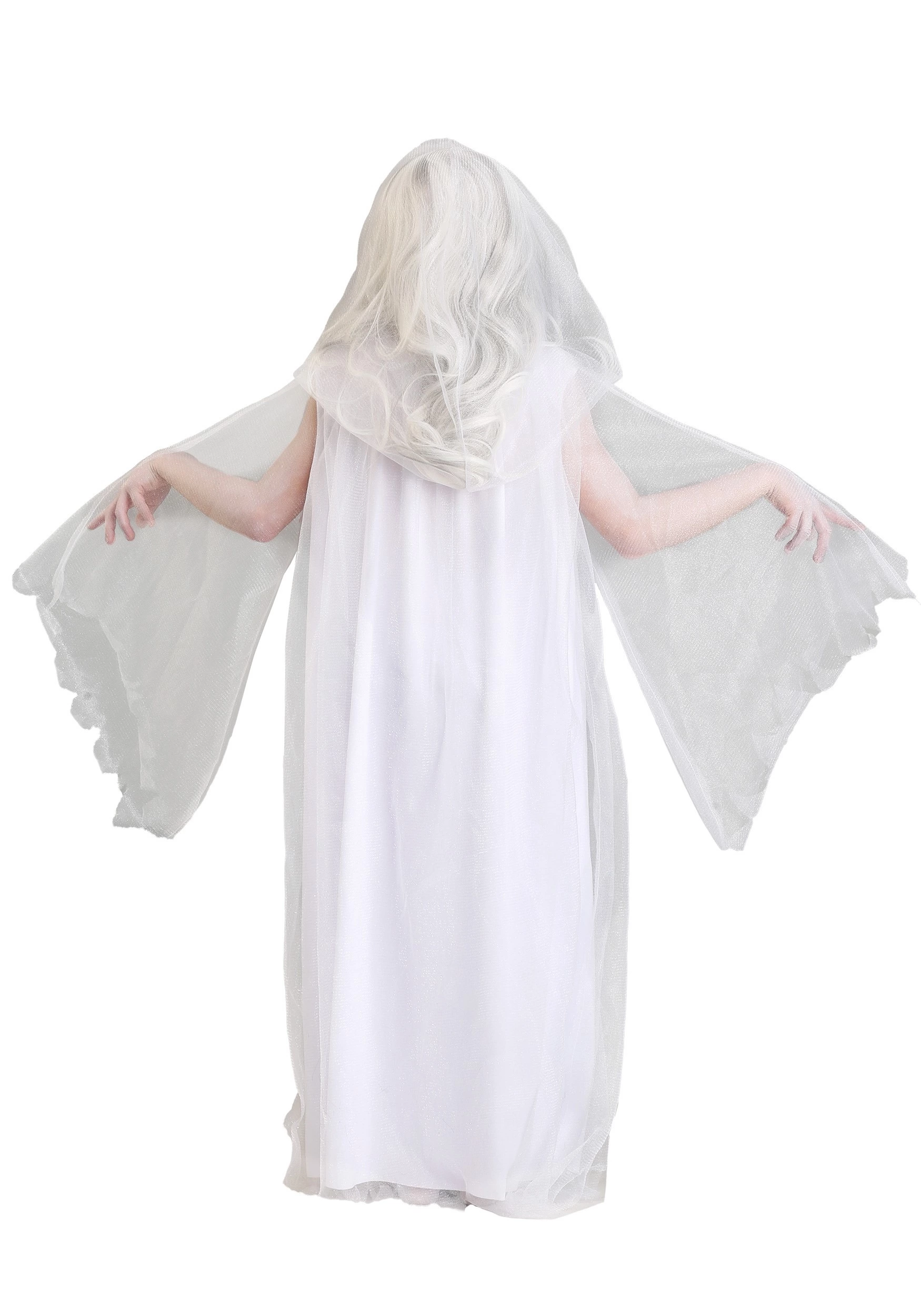 Boloparty Girl's Haunting Ghost Costume 2 Boloparty Girl's Haunting Ghost Costume - Image 2