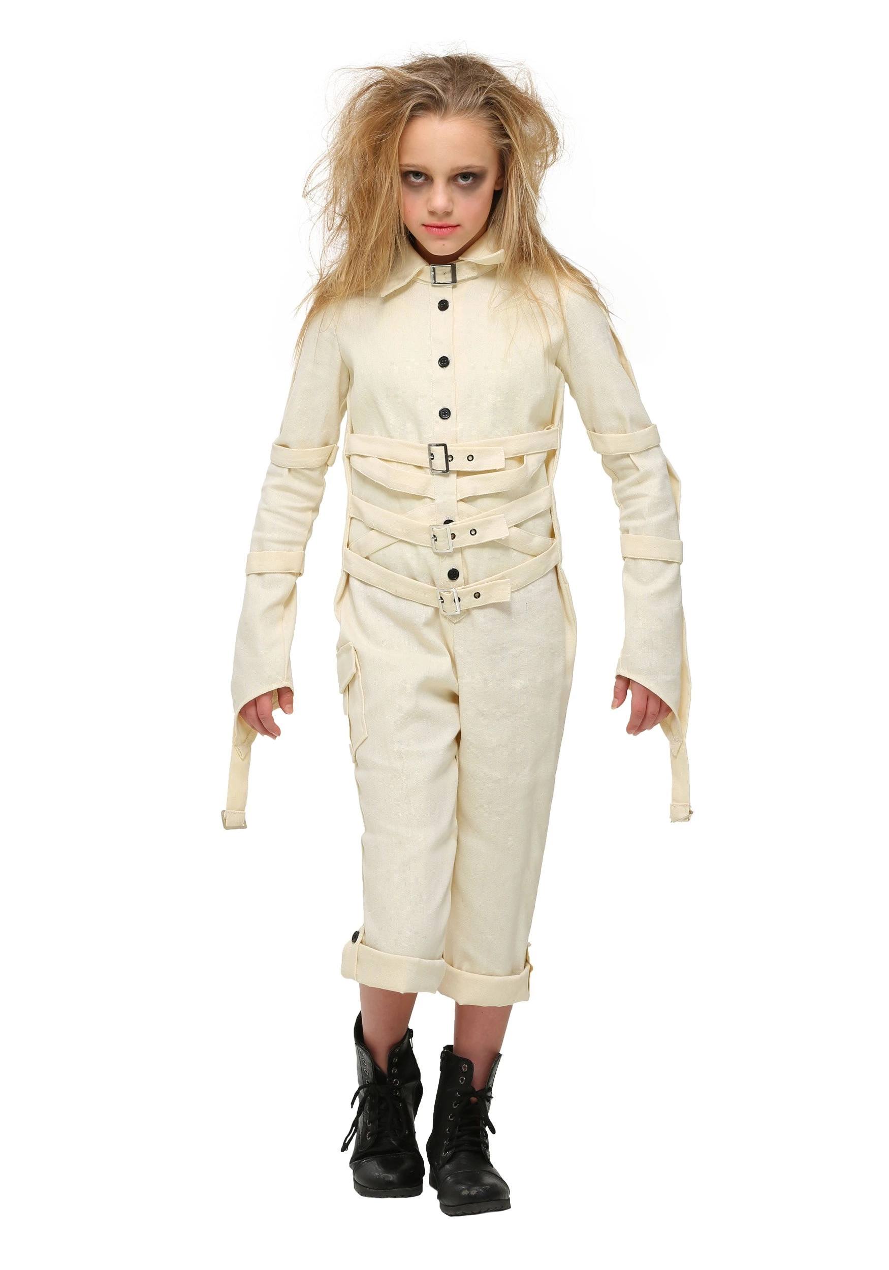 Fun Costumes Classic Straitjacket Costume For Girls 1 Fun Costumes Classic Straitjacket Costume For Girls