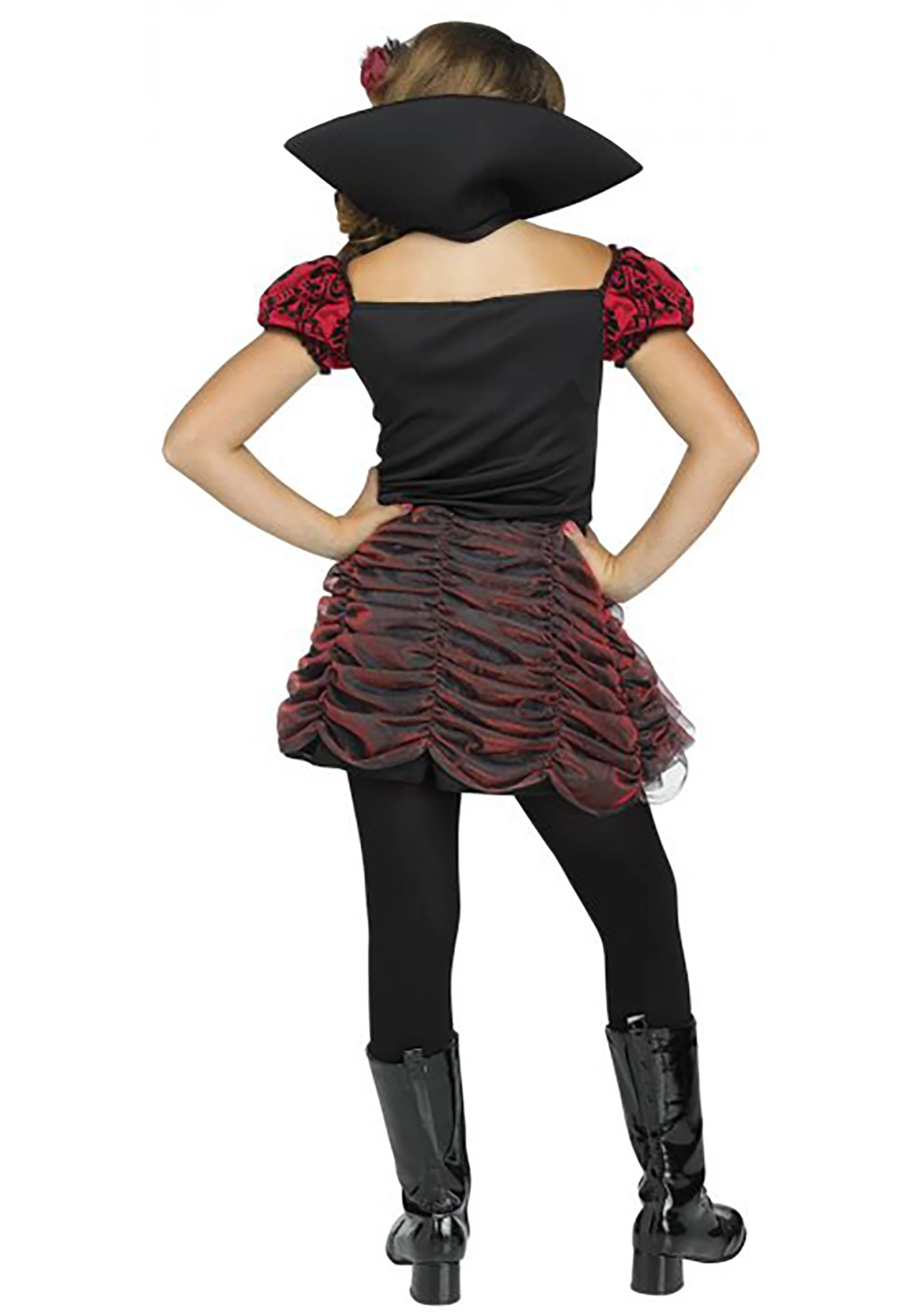 Fun World Girls La Vampira Costume 2 Fun World Girls La Vampira Costume - Image 2
