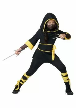California Costume Collection Lightning Ninja Costume For Girls