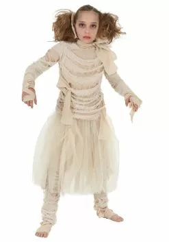 Partytime Costume & Lingerie (Yiwu) Factory Egyptian Mummy Costume For Girls 7 Partytime Costume & Lingerie (Yiwu) Factory Egyptian Mummy Costume For Girls -Scary Costumes store girls mummy costume 3
