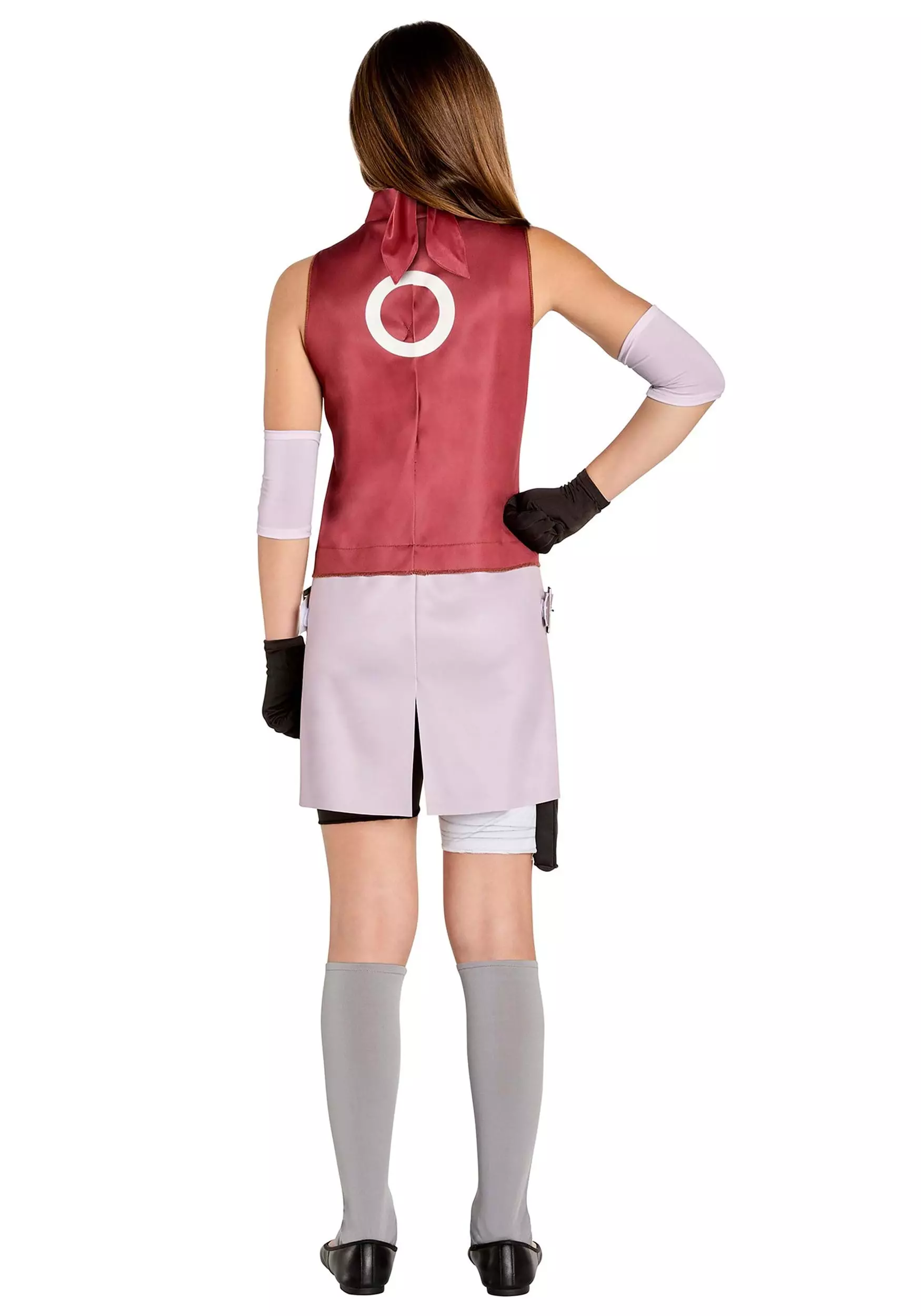 InSpirit Naruto Shippuden Sakura Costume For Girls 2 InSpirit Naruto Shippuden Sakura Costume For Girls - Image 2