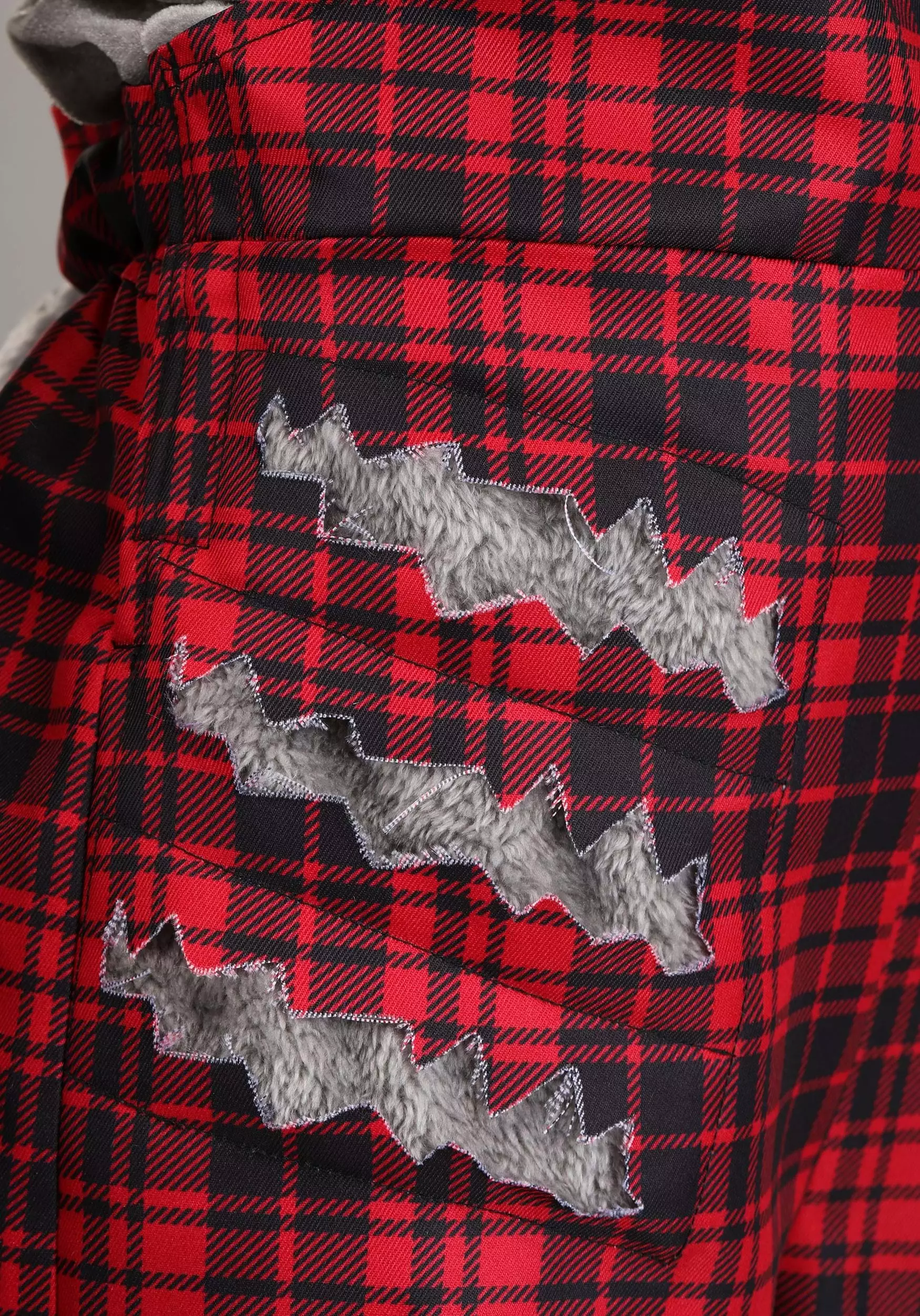 Fun Costumes Plaid Werewolf Costume For Girls 5 Fun Costumes Plaid Werewolf Costume For Girls - Image 5