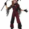California Costume Collection Girl's Psycho Jester Costume