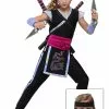 Fun Costumes Rainbow Ninja Girls Costume