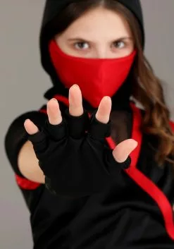 Fun Costumes Girl's Stealth Ninja Costume -Scary Costumes store girls stealth ninja costume alt 2