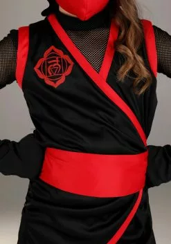 Fun Costumes Girl's Stealth Ninja Costume -Scary Costumes store girls stealth ninja costume alt 5