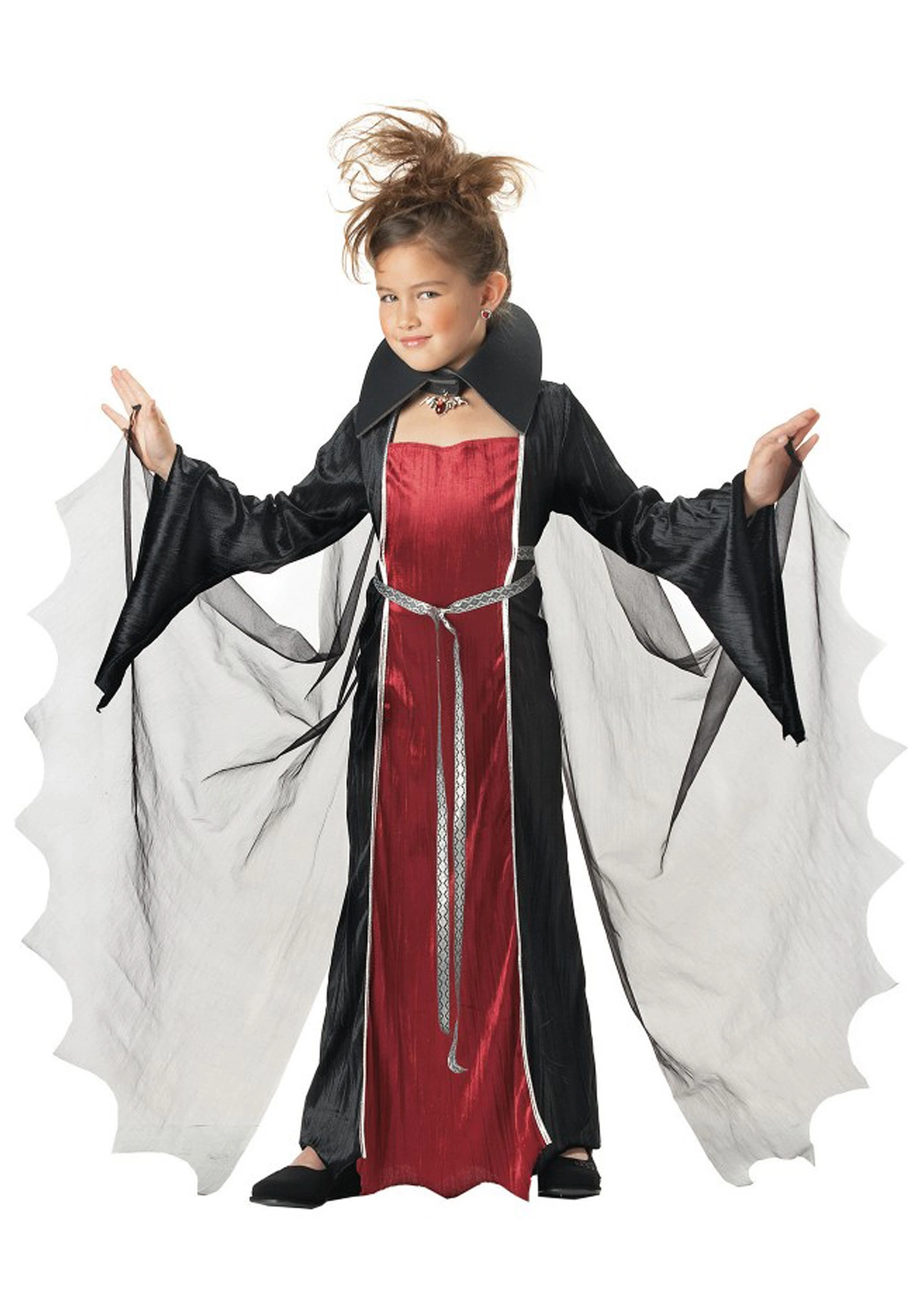 California Costume Collection Elegant Girls Vampire Costume 1 California Costume Collection Elegant Girls Vampire Costume