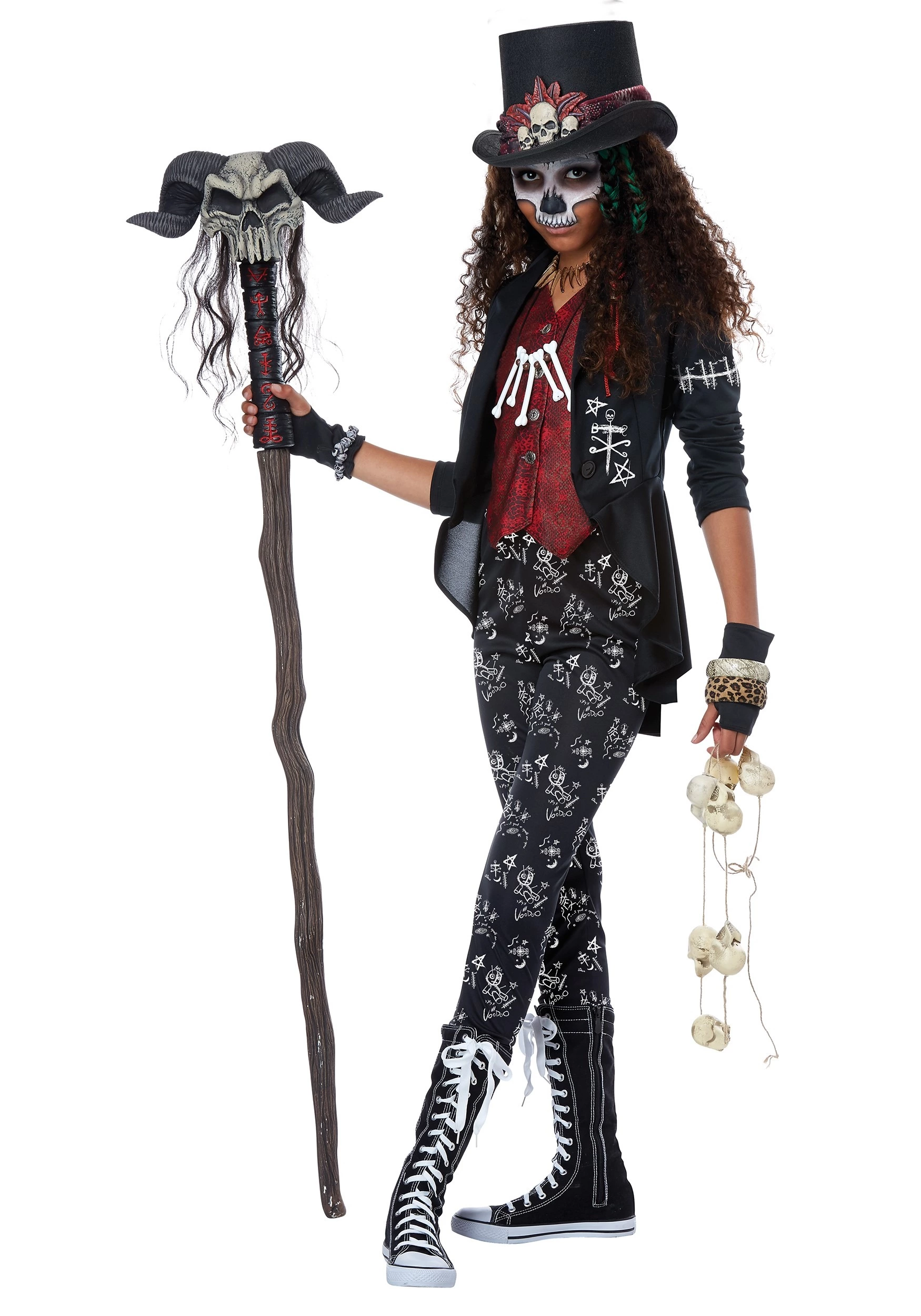 California Costume Collection Girl's Voodoo Charm Costume 1 California Costume Collection Girl's Voodoo Charm Costume