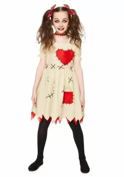 Karnival Costumes Voodoo Doll Costume For Girls