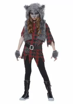 California Costume Collection Girls Werewolf Costume