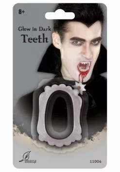 Seasons (HK) Ltd. Glow In The Dark Vampire Teeth For Kids