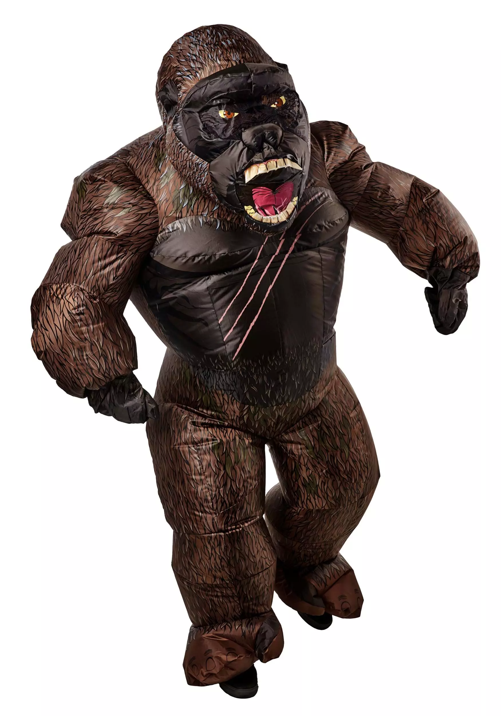 Rubies Costume Co. Inc Godzilla VS Kong Adult King Kong Inflatable Costume Vinyl Figure 1 Rubies Costume Co. Inc Godzilla VS Kong Adult King Kong Inflatable Costume Vinyl Figure