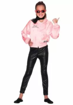 Smiffys Grease Girls Pink Ladies Costume