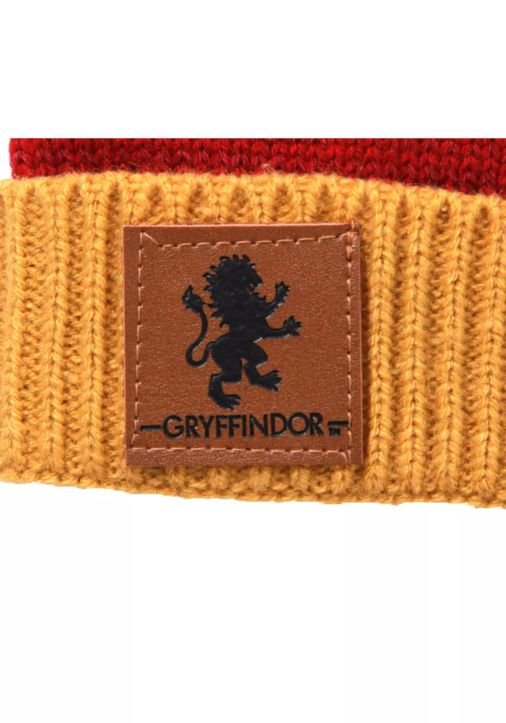 Elope Gryffindor Heathered Knit Warm Beanie 2 Elope Gryffindor Heathered Knit Warm Beanie - Image 2