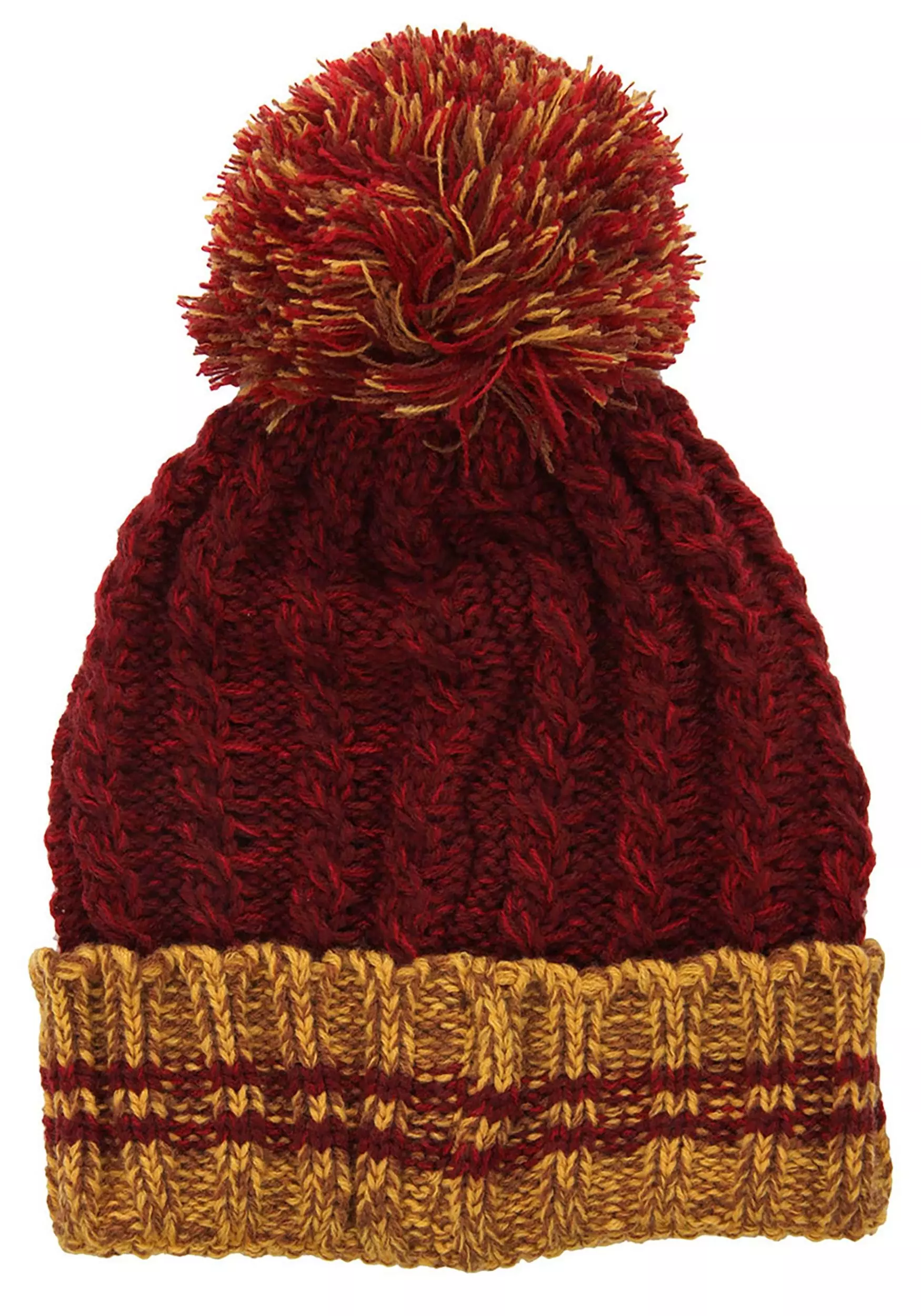 Elope Heathered Pom Beanie Gryffindor 5 Elope Heathered Pom Beanie Gryffindor - Image 5