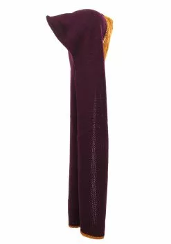 Elope Gryffindor Knit Maroon And Gold Costume Hood -Scary Costumes store gryffindor knit hood alt 2