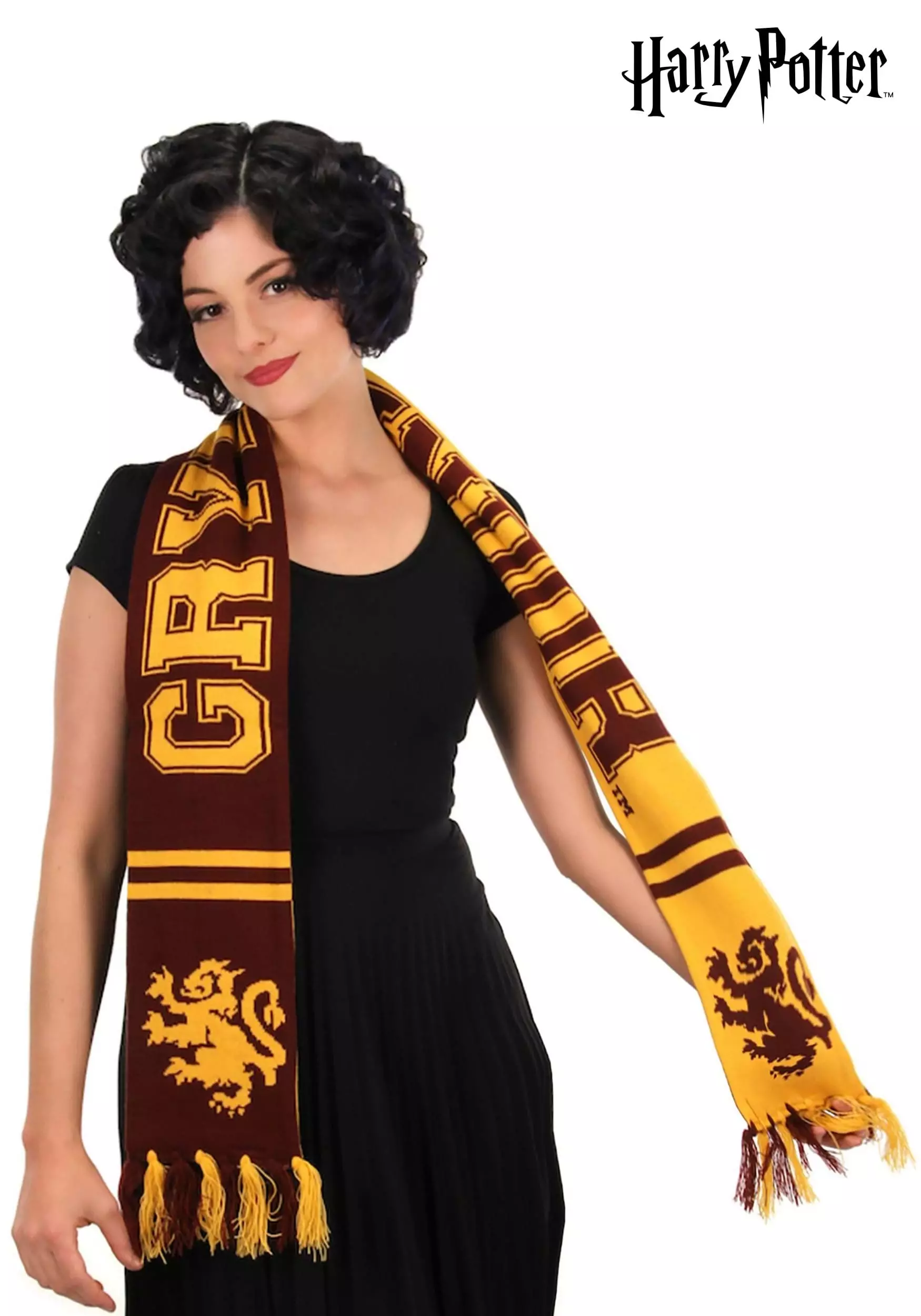 Elope Gryffindor Reversible Winter Knit Scarf 1 Elope Gryffindor Reversible Winter Knit Scarf