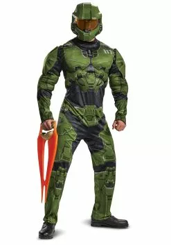 Disguise Adult Halo Infinite Master Chief Costume -Scary Costumes store halo infinite master chief adult costume alt 1