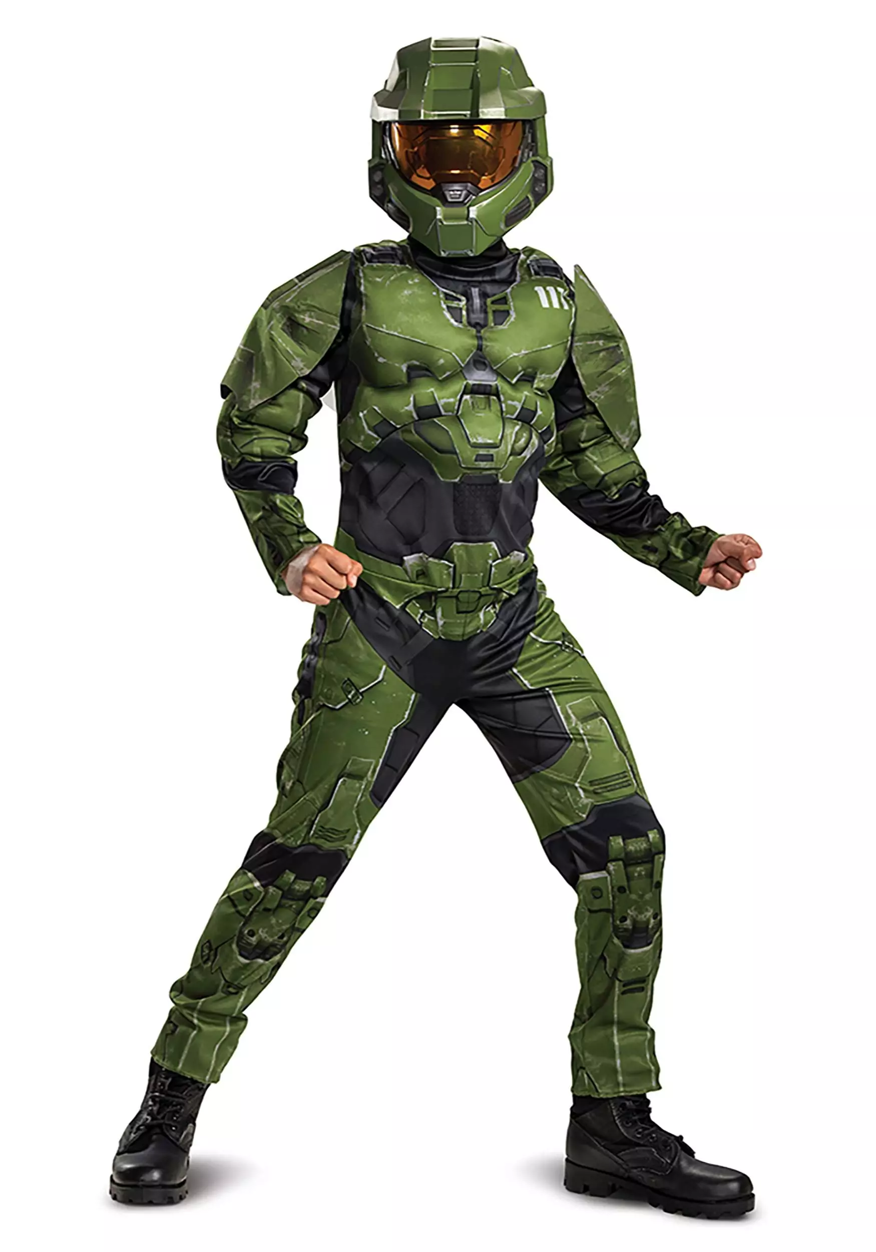 Disguise Halo Infinite Master Chief Muscle Costume For Kids 1 Disguise Halo Infinite Master Chief Muscle Costume For Kids
