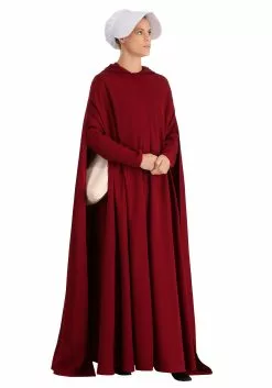 Fun Costumes Handmaid's Tale Deluxe Costume For Women -Scary Costumes store handmaids tale deluxe womens costume 3