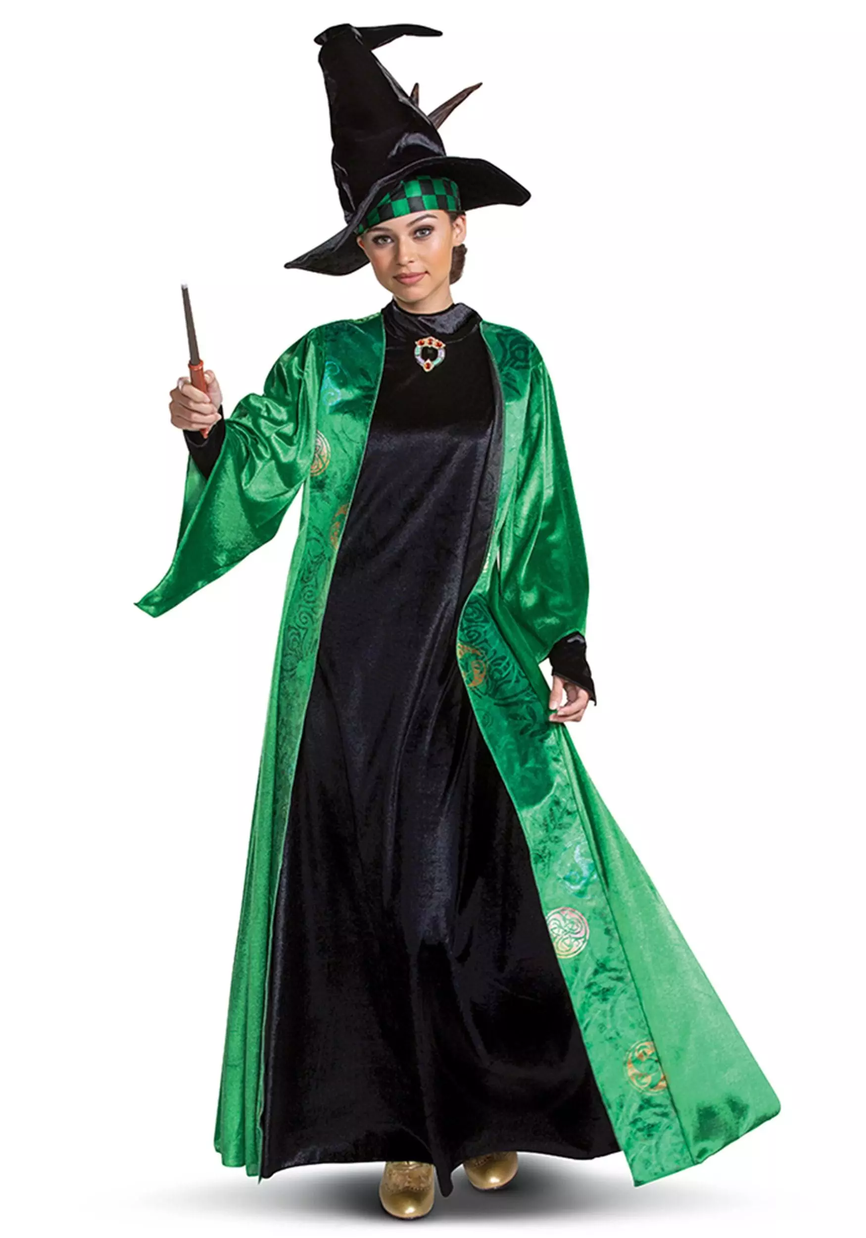 Disguise Harry Potter Adult Deluxe Professor McGonagall Costume 1 Disguise Harry Potter Adult Deluxe Professor McGonagall Costume