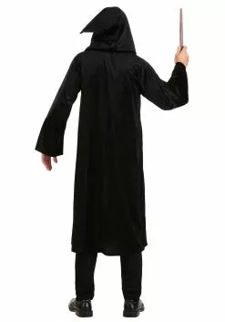 Jerry Leigh Harry Potter Deluxe Slytherin Robe Costume For Adults -Scary Costumes store harry potter adult deluxe slytherin robe alt 4