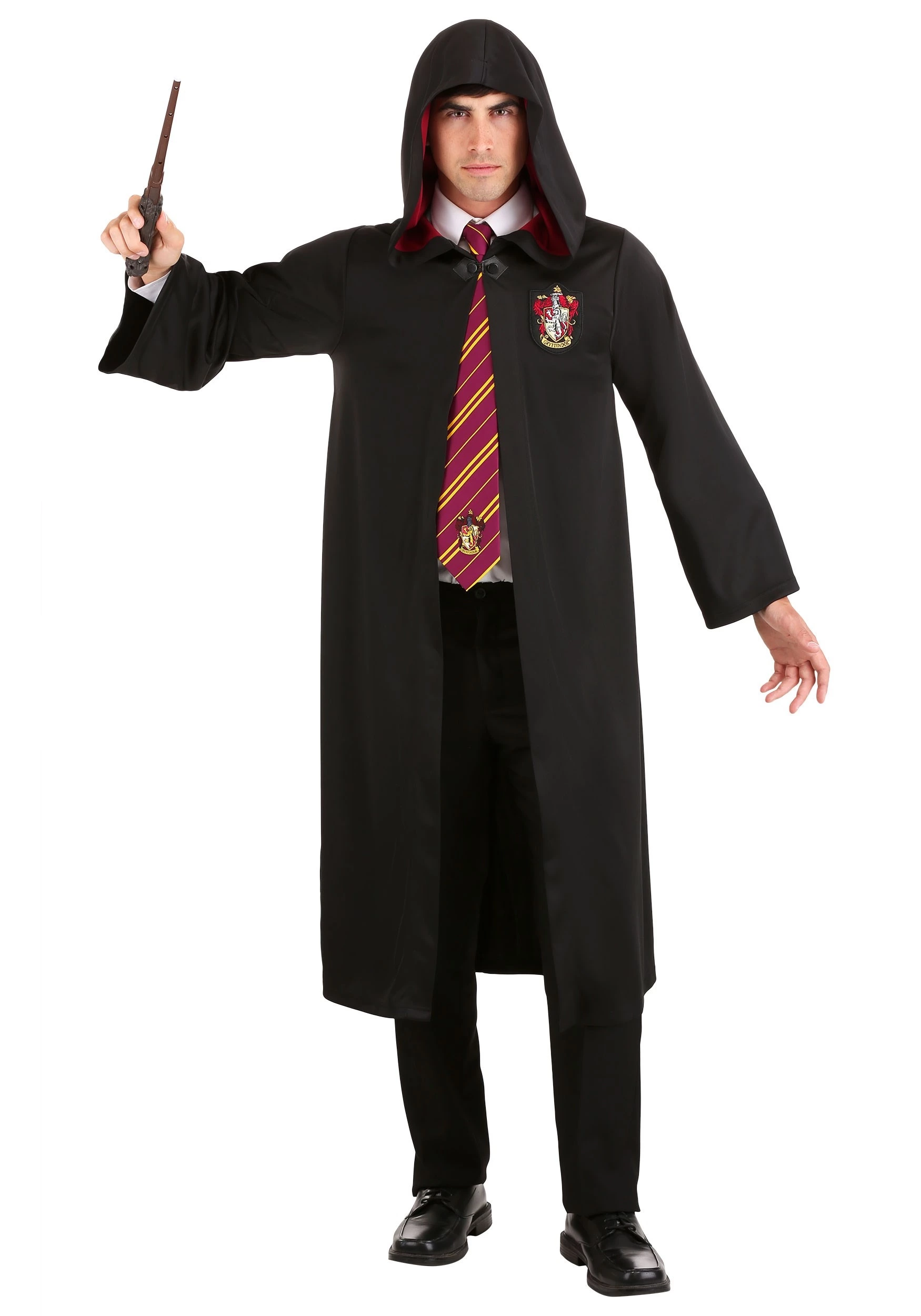Jerry Leigh Adult Harry Potter Gryffindor Robe Costume 3 Jerry Leigh Adult Harry Potter Gryffindor Robe Costume - Image 3