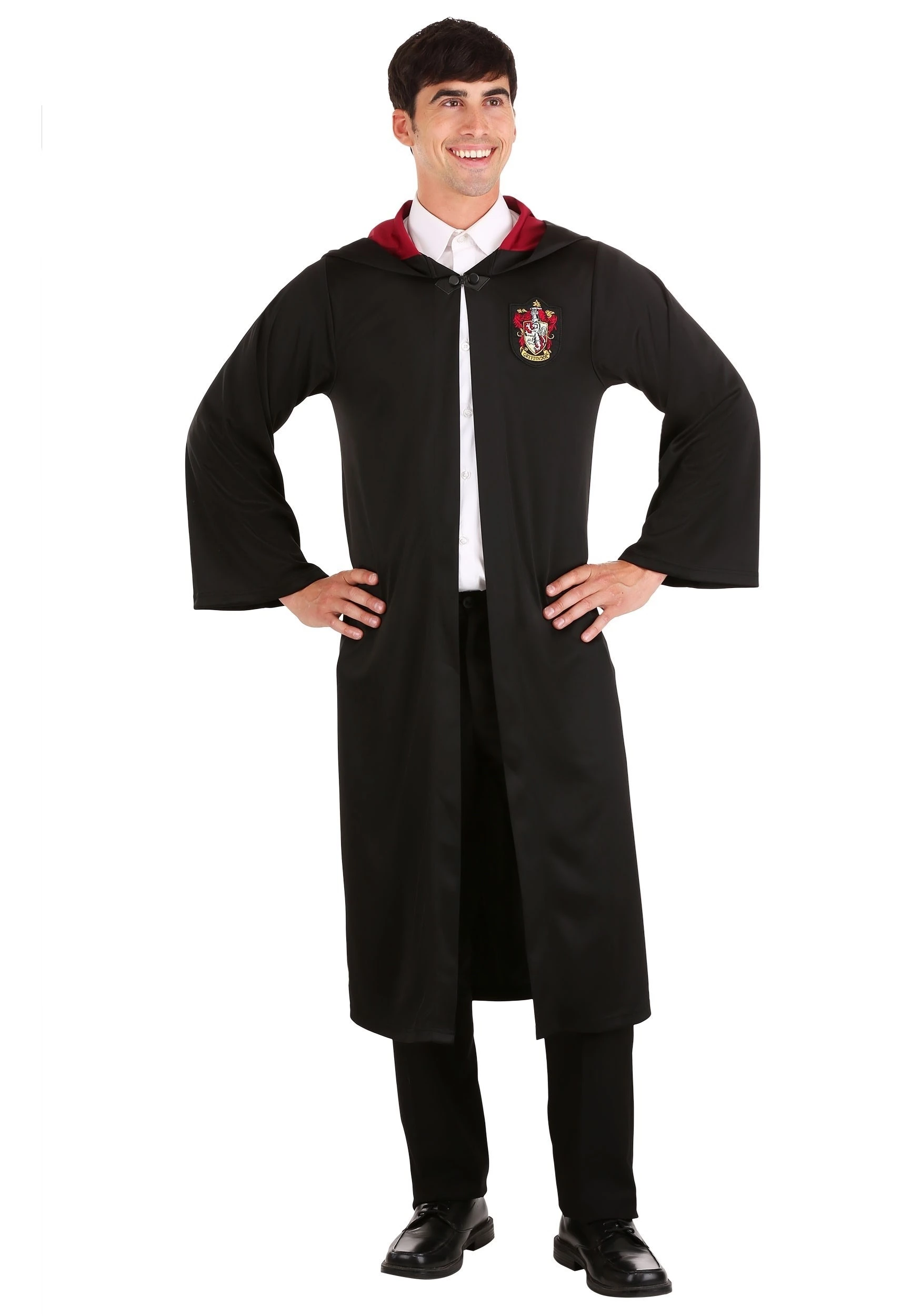 Jerry Leigh Adult Harry Potter Gryffindor Robe Costume 4 Jerry Leigh Adult Harry Potter Gryffindor Robe Costume - Image 4