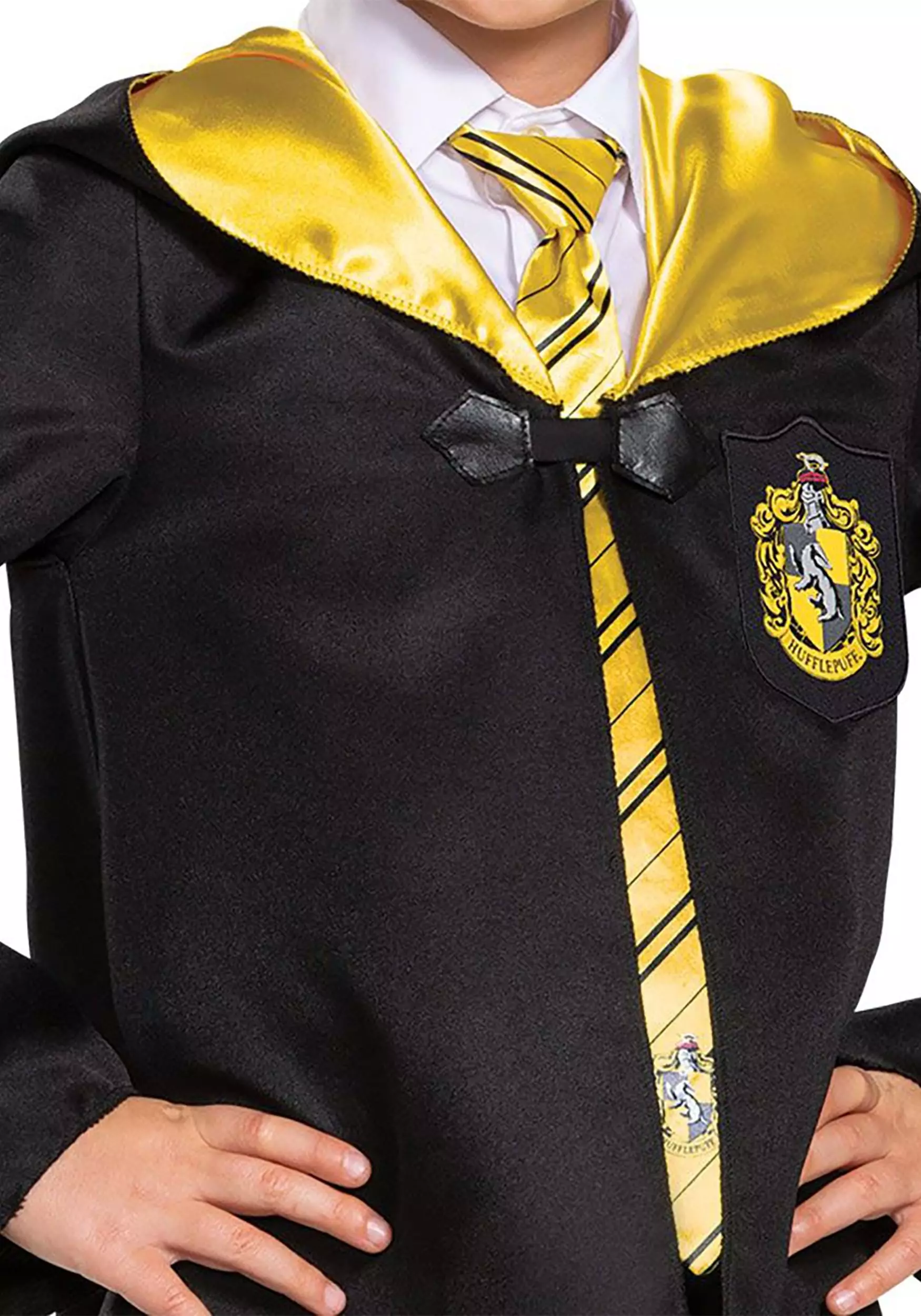 Disguise Harry Potter Classic Hufflepuff Robe Costume For Kids 3 Disguise Harry Potter Classic Hufflepuff Robe Costume For Kids - Image 3