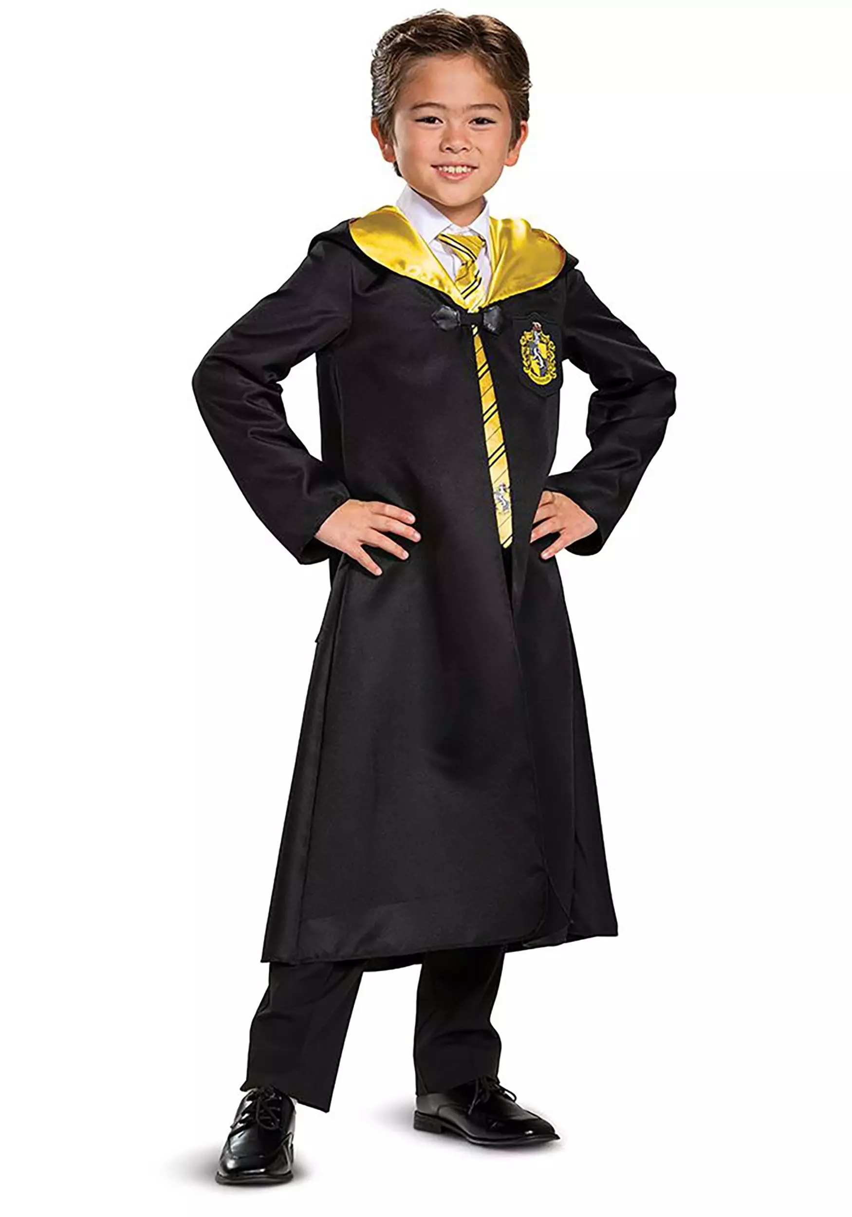Disguise Harry Potter Classic Hufflepuff Robe Costume For Kids 1 Disguise Harry Potter Classic Hufflepuff Robe Costume For Kids