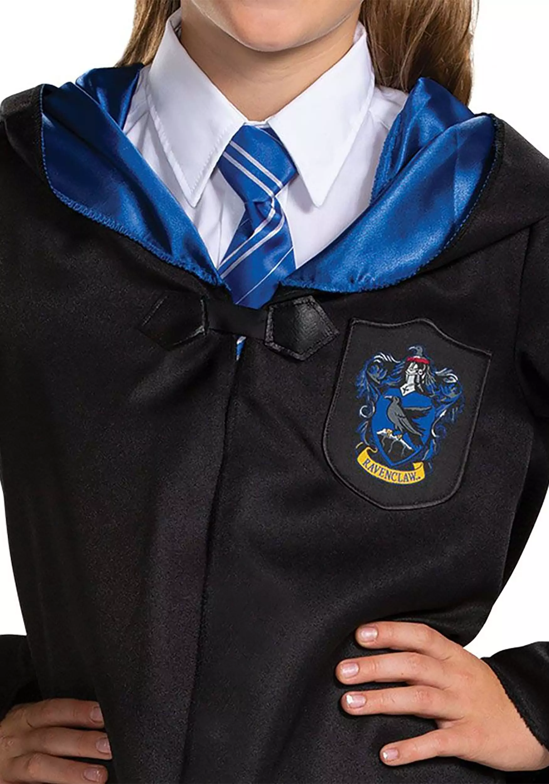 Disguise Harry Potter Classic Ravenclaw Robe Costume For Kids 4 Disguise Harry Potter Classic Ravenclaw Robe Costume For Kids - Image 4
