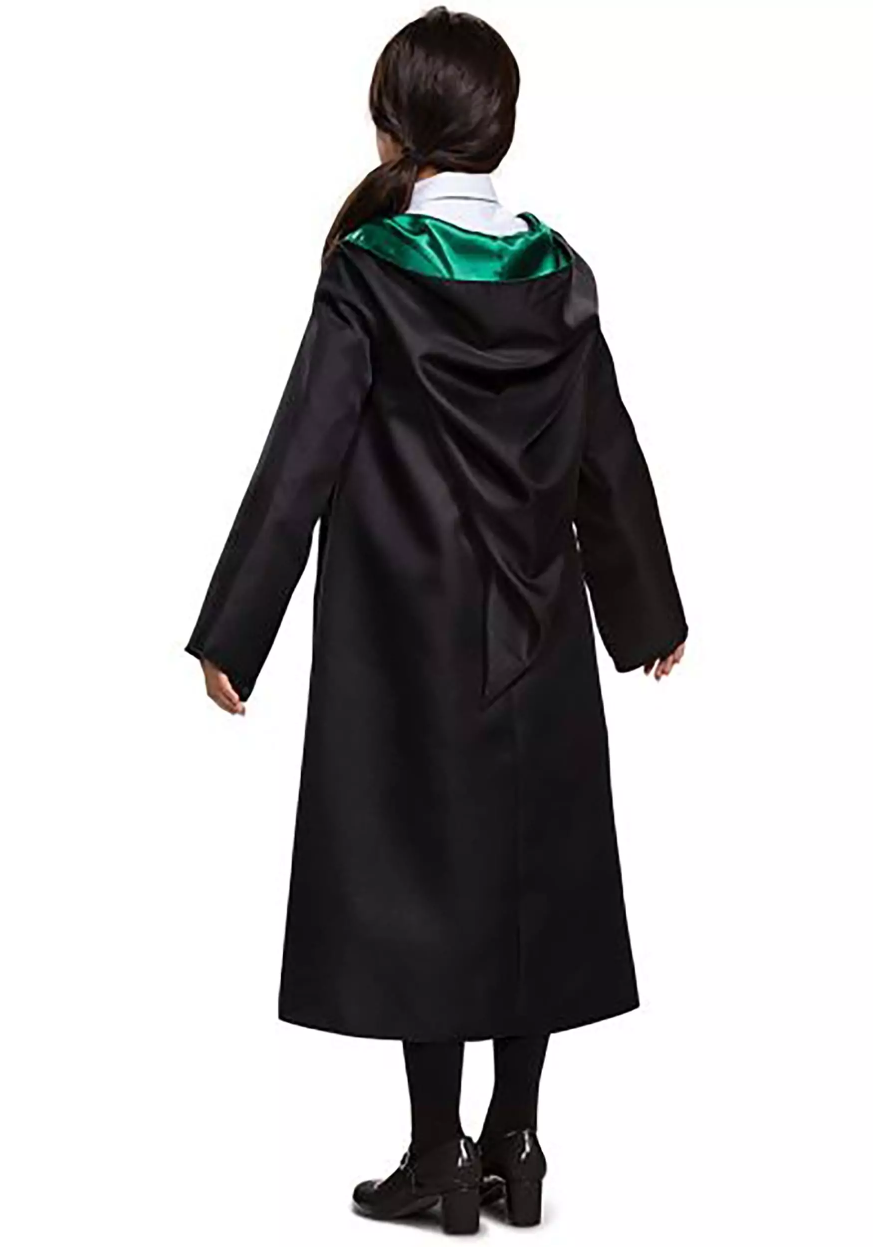 Disguise Harry Potter Classic Slytherin Robe Costume For Kids 2 Disguise Harry Potter Classic Slytherin Robe Costume For Kids - Image 2