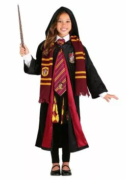 Jerry Leigh Harry Potter Kids Deluxe Gryffindor Robe Costume 19 Jerry Leigh Harry Potter Kids Deluxe Gryffindor Robe Costume -Scary Costumes store harry potter child deluxe gryffindor robe alt6