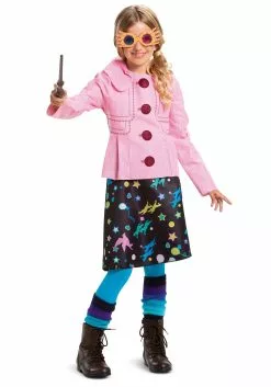 Disguise Harry Potter Deluxe Kids Costume- Luna Lovegood 5 Disguise Harry Potter Deluxe Kids Costume- Luna Lovegood -Scary Costumes store harry potter child deluxe luna lovegood costume alt 2