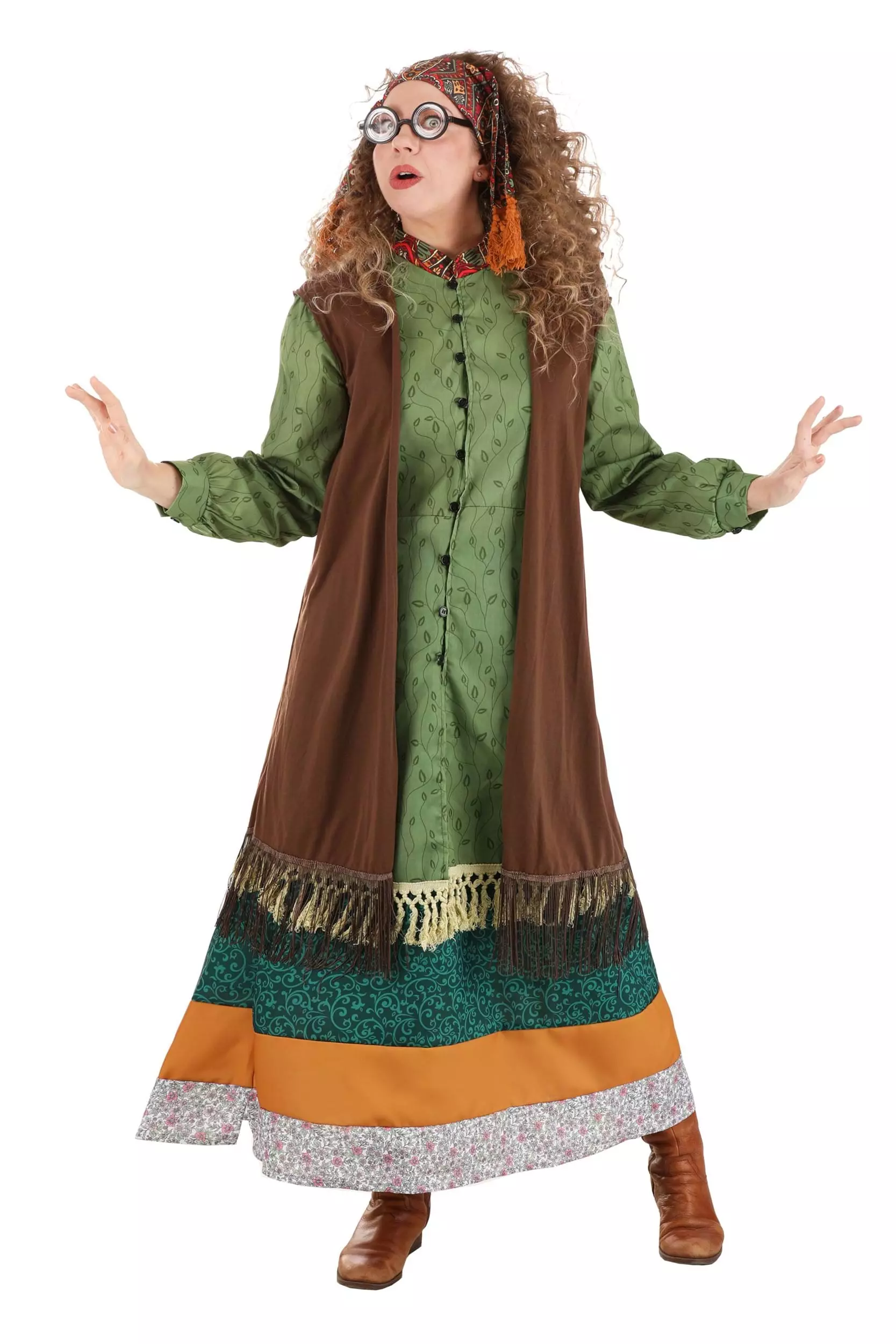 Jerry Leigh Harry Potter Deluxe Professor Trelawney Costume For Women 2 Jerry Leigh Harry Potter Deluxe Professor Trelawney Costume For Women - Image 2