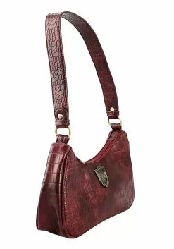 Bioworld Merchandising / Independent Sales Harry Potter Gryffindor Metal Badge Shoulder Bag -Scary Costumes store harry potter gryffindor metal badge shoulder bag alt 2