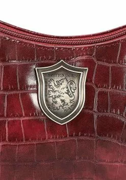 Bioworld Merchandising / Independent Sales Harry Potter Gryffindor Metal Badge Shoulder Bag -Scary Costumes store harry potter gryffindor metal badge shoulder bag alt 4