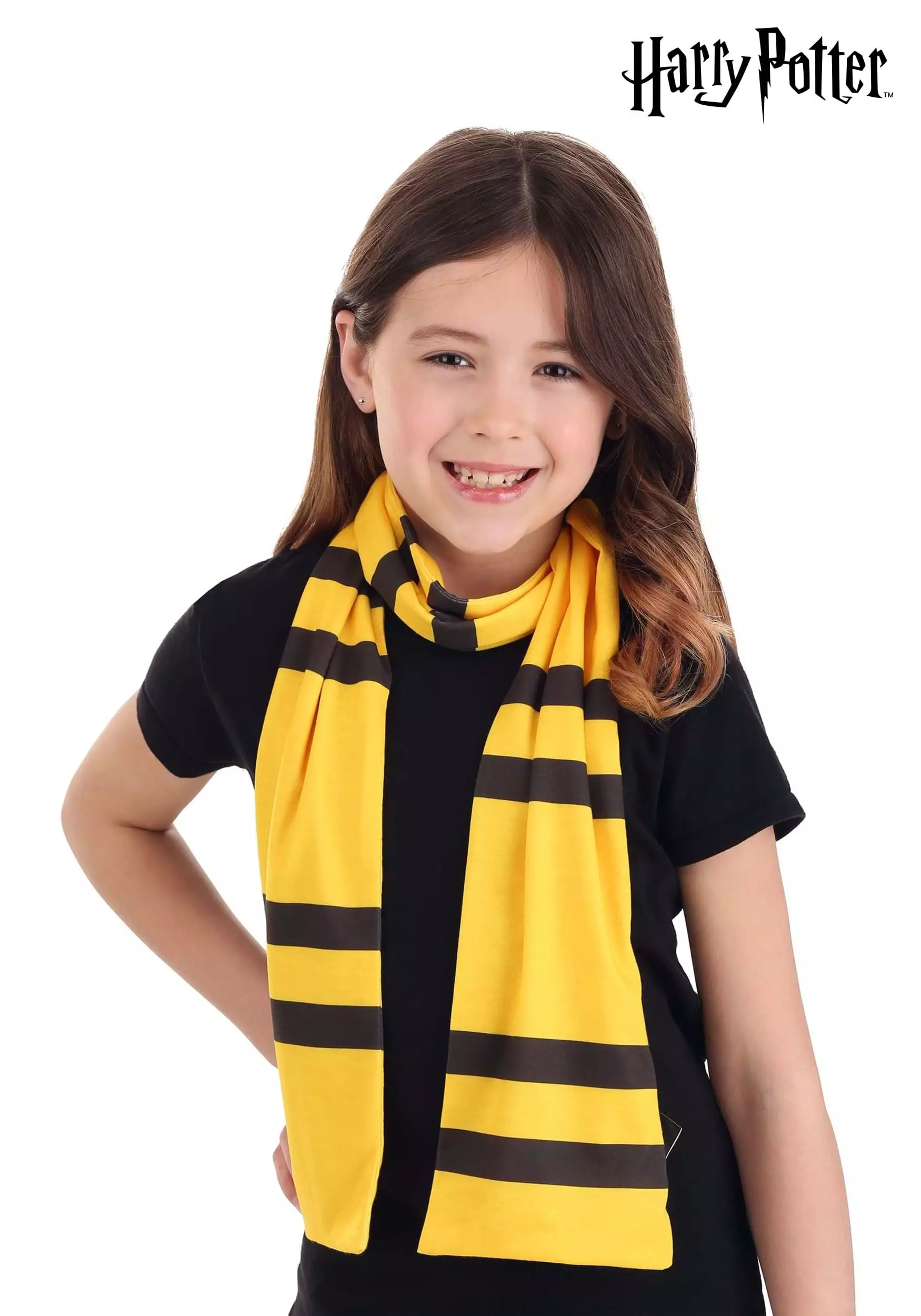Elope Harry Potter Hufflepuff Printed Scarf 1 Elope Harry Potter Hufflepuff Printed Scarf