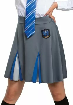 Disguise Harry Potter Ravenclaw Skirt For Kids 5 Disguise Harry Potter Ravenclaw Skirt For Kids -Scary Costumes store harry potter kids ravenclaw skirt alt 2 upd