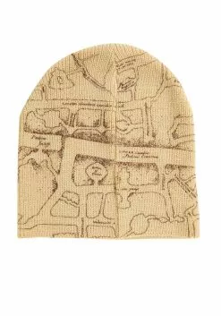 Elope Harry Potter Marauders Map Knit Hat & Scarf Set 10 Elope Harry Potter Marauders Map Knit Hat & Scarf Set -Scary Costumes store harry potter marauders map knit hat scarf alt 3