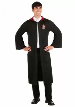 Jerry Leigh Harry Potter Plus Size Gryffindor Robe Costume 7 Jerry Leigh Harry Potter Plus Size Gryffindor Robe Costume -Scary Costumes store harry potter plus size adult gryffindor robe costume