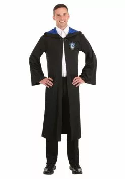 Jerry Leigh Harry Potter Adult Ravenclaw Plus Size Robe Costume 7 Jerry Leigh Harry Potter Adult Ravenclaw Plus Size Robe Costume -Scary Costumes store harry potter plus size adult ravenclaw robe costume