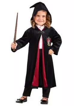 Jerry Leigh Harry Potter Deluxe Hermione Gryffindor Robe For Toddlers